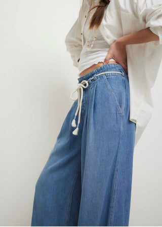 Free People - Dakota Cinched Pull On Jeans
