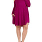 Umgee - Cold Shoulder T-shirt Dress