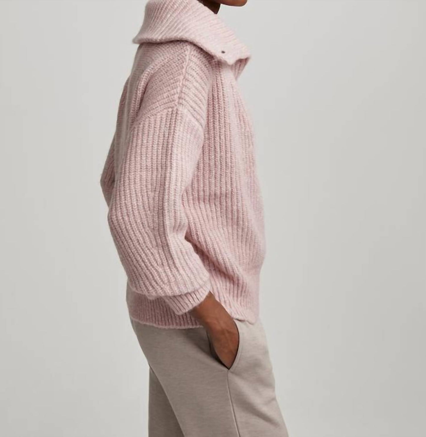 Varley - Peverel Button Placket Knit Sweater