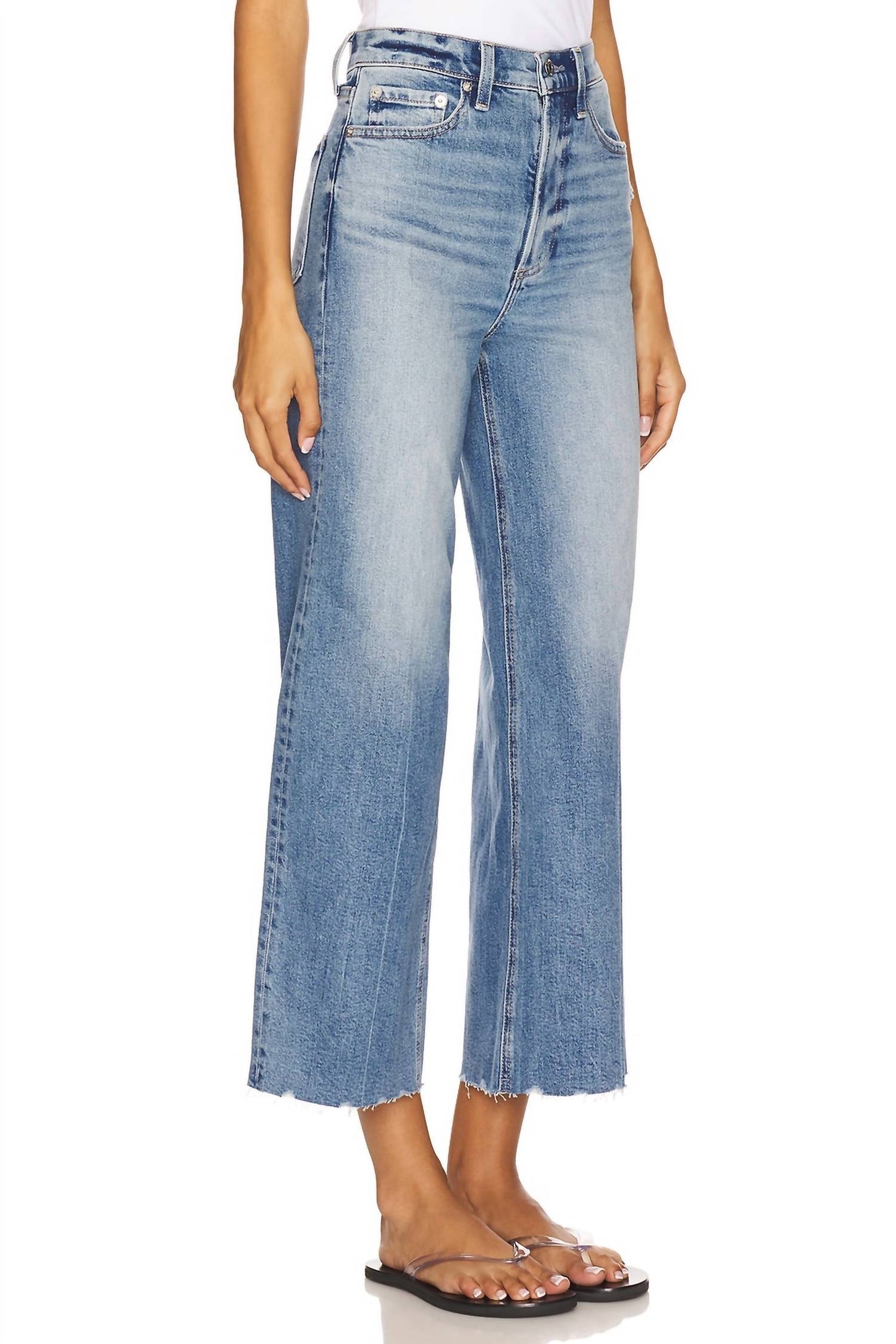Pistola - Lana Crop High Rise Ultra Wide Leg Jean