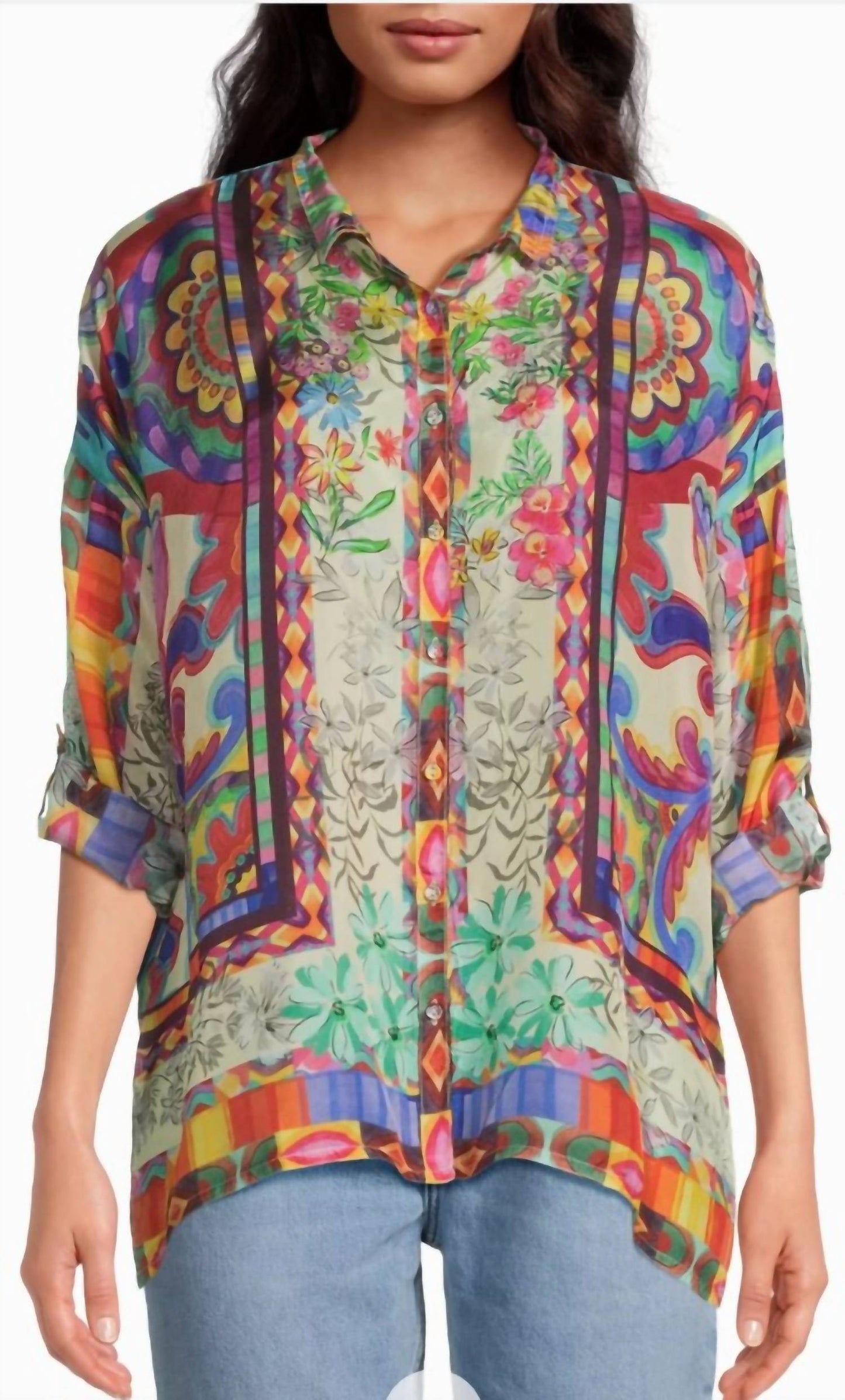 Johnny Was - The Oversized Audrey Shirt