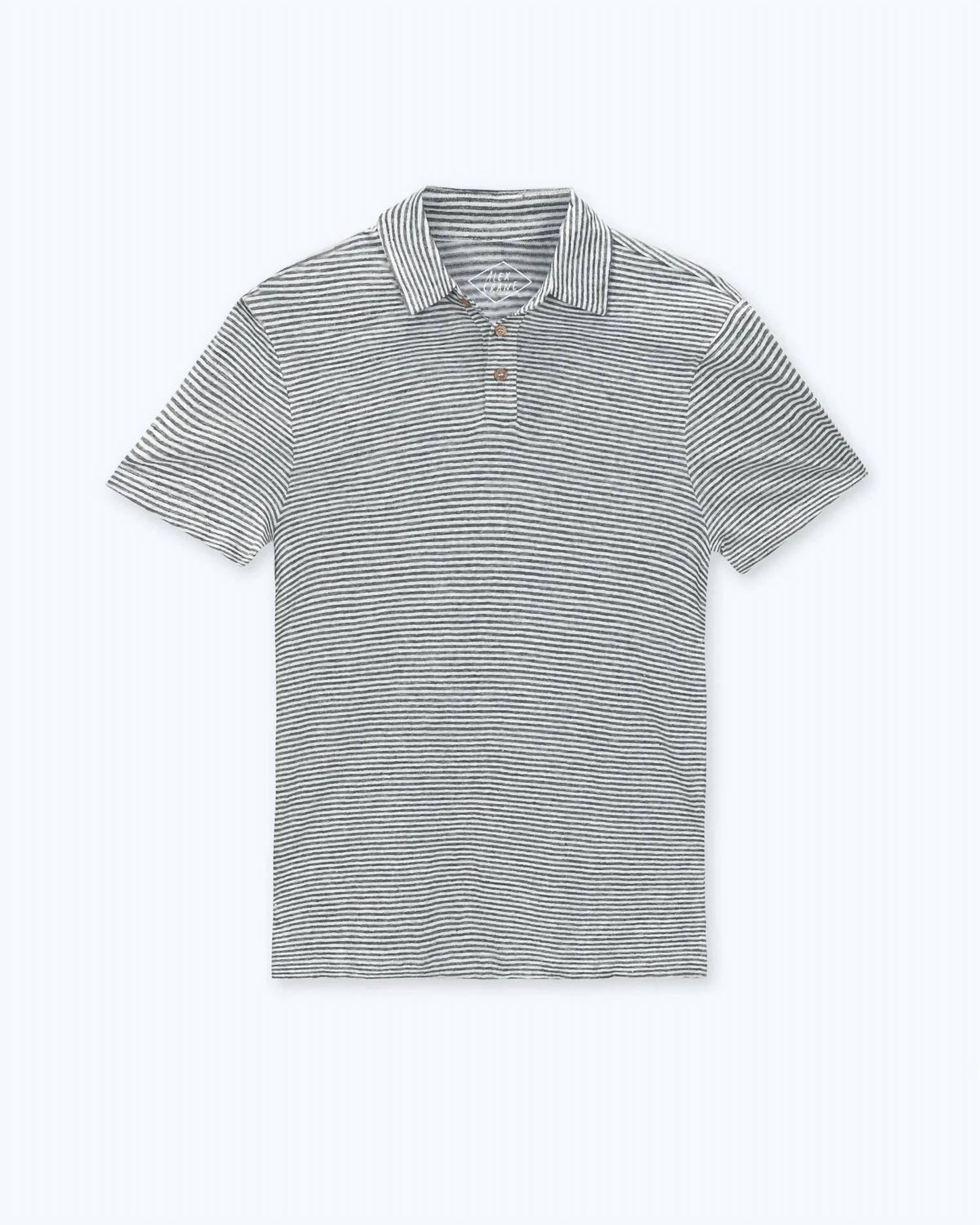 Alex Crane - Knit Short Sleeve Stripe Polo