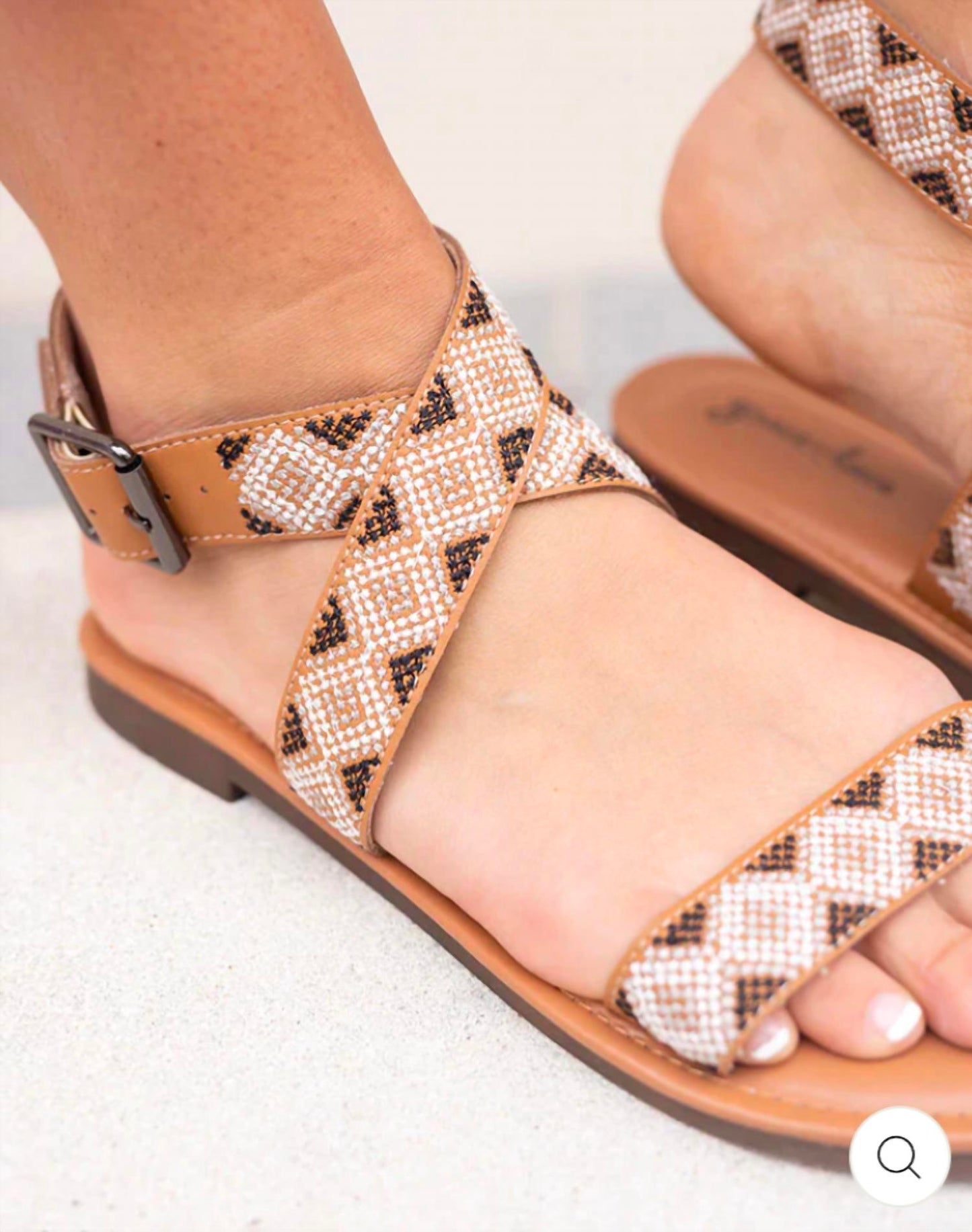 Grace And Lace - Embroidery Sandal