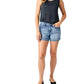 Judy Blue - MID-RISE HEAVY CONTRAST FAUX FLAP POCKET SHORTS