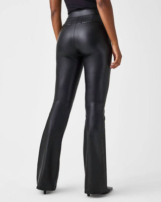 Spanx - Leather-like Flare Pants