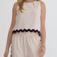 Entro - Ric Rac Top and Pants Set