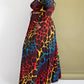 The Curve La - Plus Size Long Sleeve Surplice Wrap Top And Maxi Skirt Set