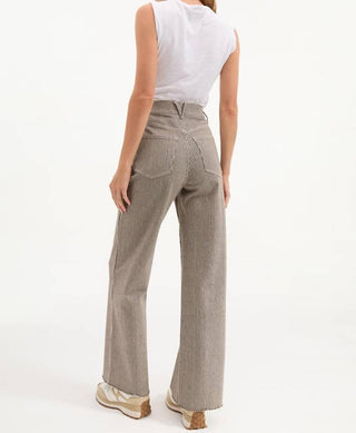 Veronica Beard - Taylor High Rise Wide Leg Jean