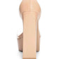 Chinese Laundry - Women's Asher Platform Sandals With Clear Strap