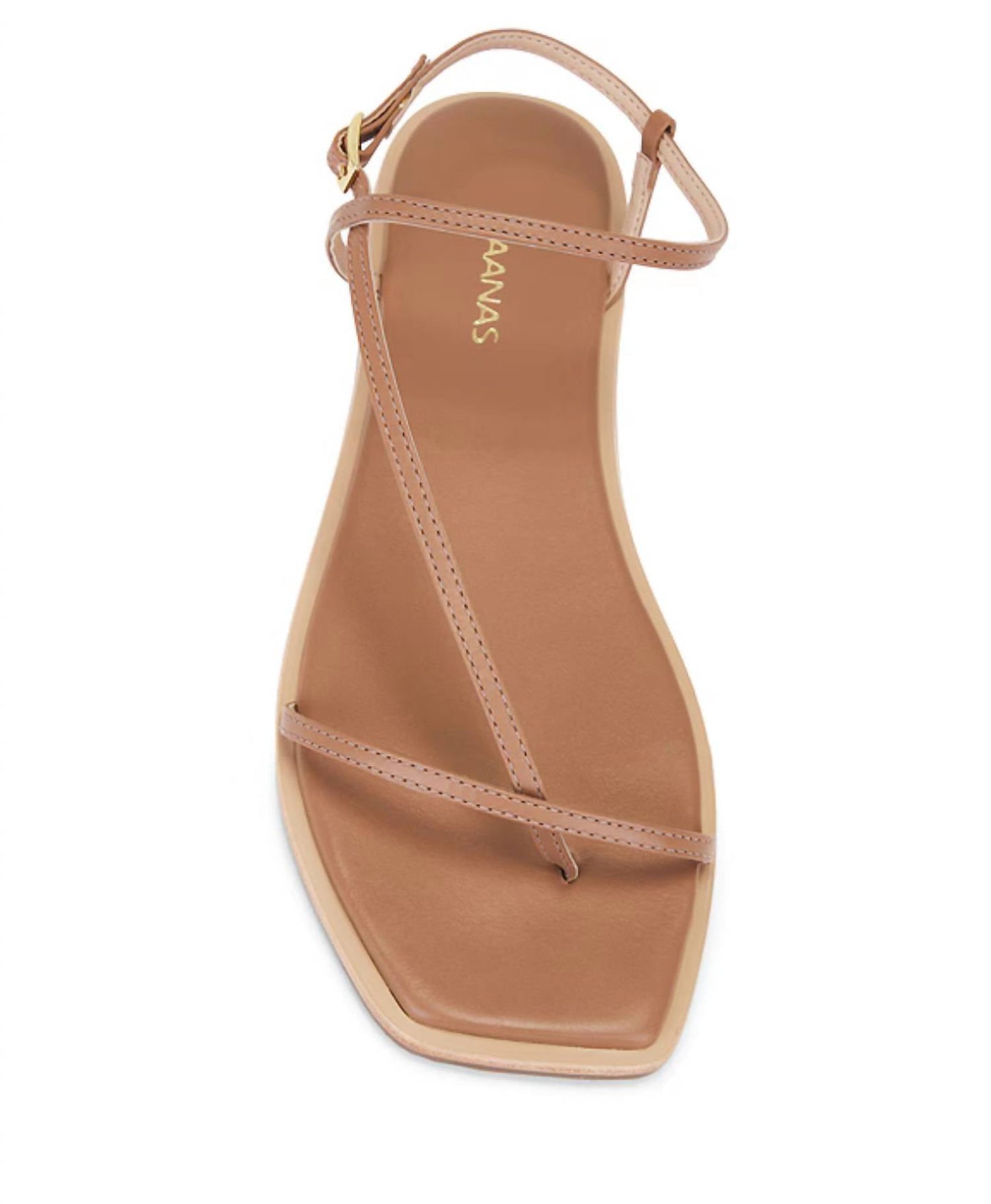 Kaanas - Women's Alayta Square-toe Naked Sandal