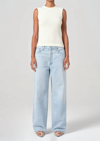 Agolde - Women's Low Slung Baggy Jeans