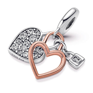 Pandora - Heart & Lock Charm