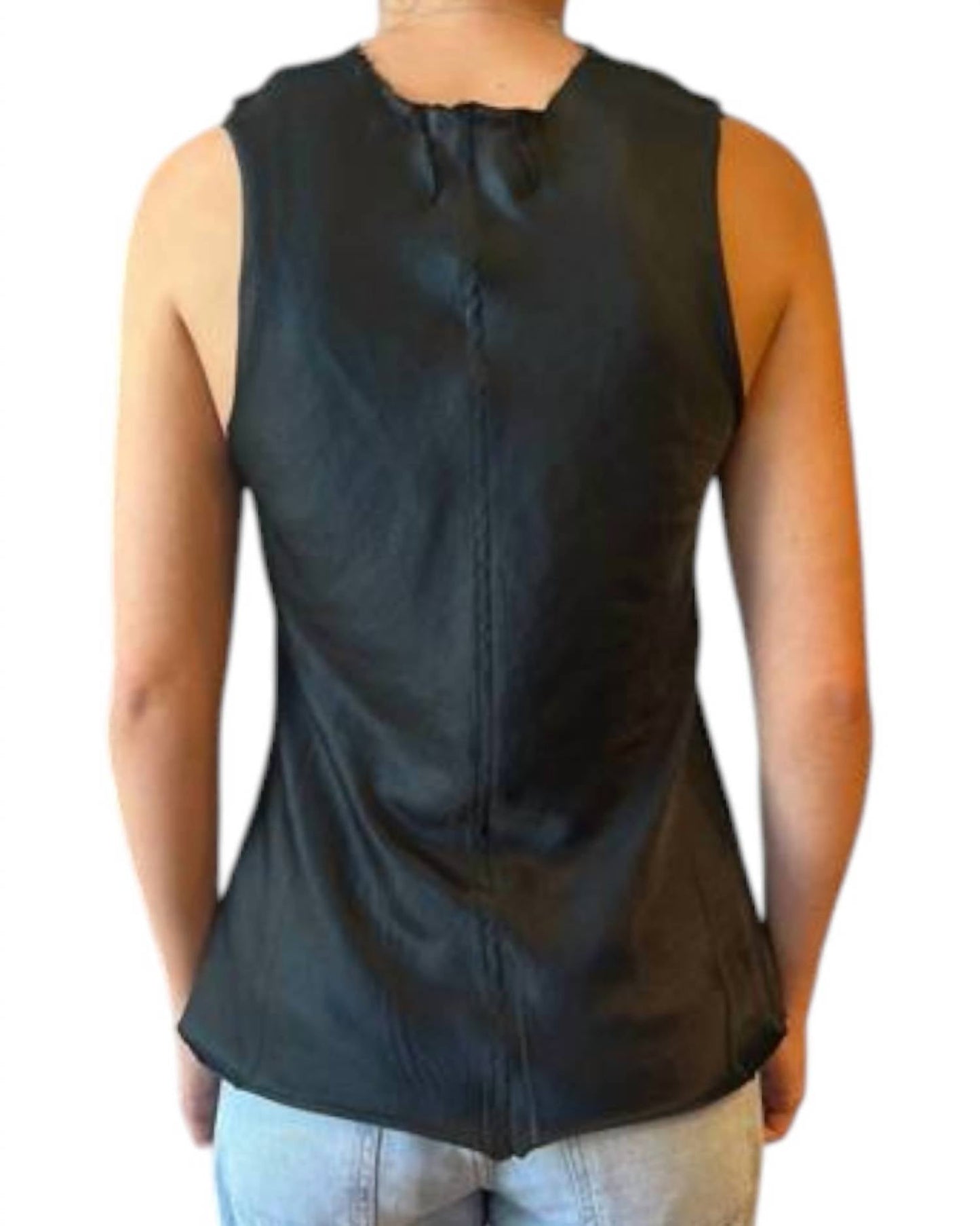 Brazeau Tricot - Silk Cut Tank Top