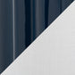 Stella 23" Contemporary Ceramic Table Lamp in Gloss Dark Blue Ceramic with White Shade