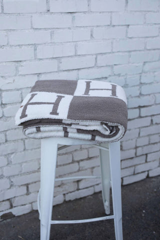 Comfy Luxe - "H" Blanket