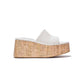 Cape Robbin - Women's Mini Wedged Heel Sandal