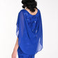 Frank Lyman - Sequin Dress w/ Attached Cape