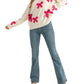 &Merci - Velvet Bow Knit Sweater