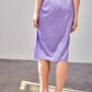 Do+Be - Side Gathered Slit Skirt