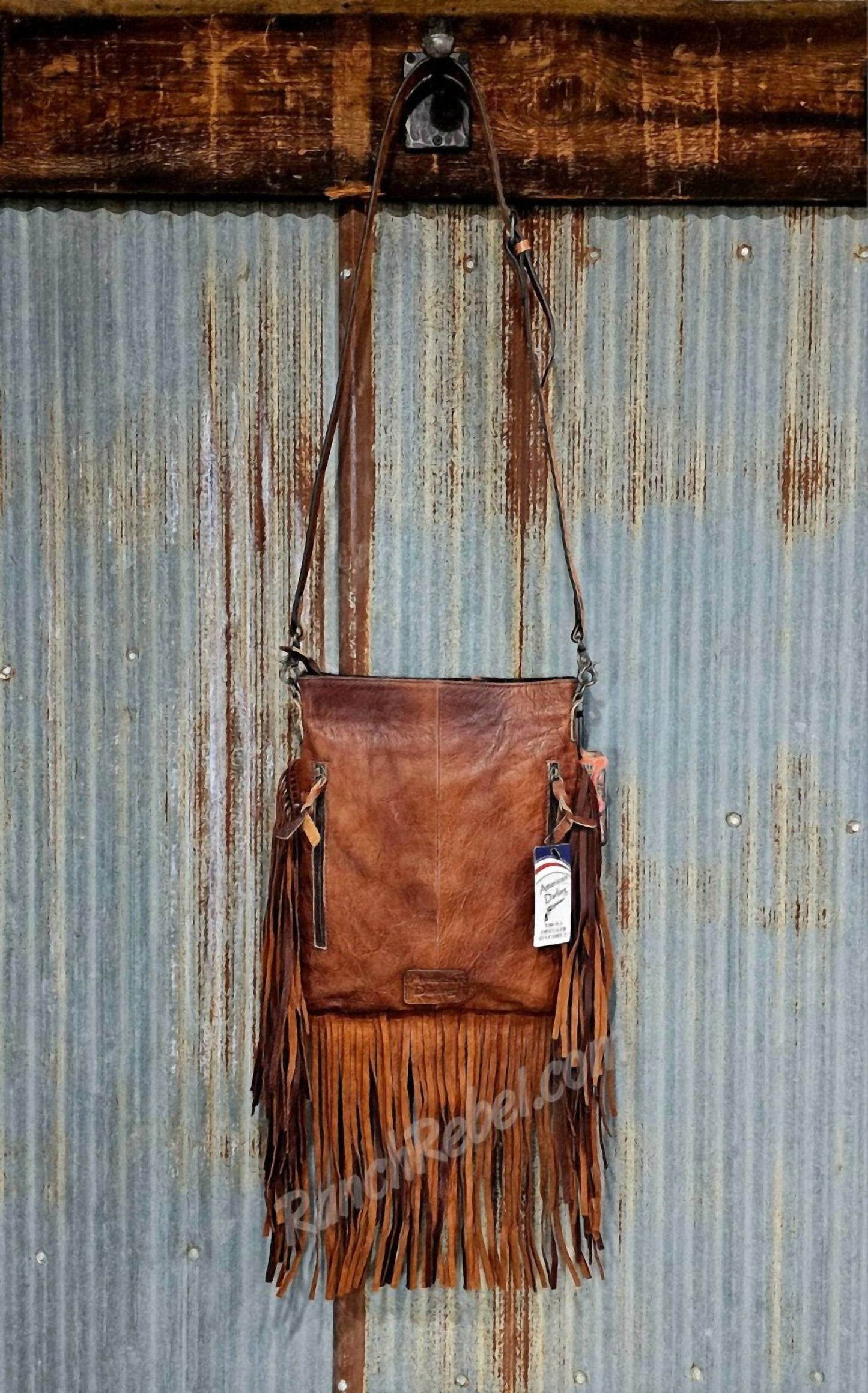 American Darling - Longhorn Cowhide And Leather Bag