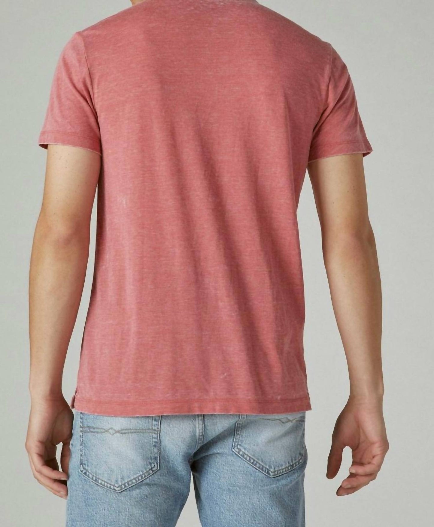 Lucky Brand - VENICE BURNOUT PIQUE SHORT SLEEVE POLO