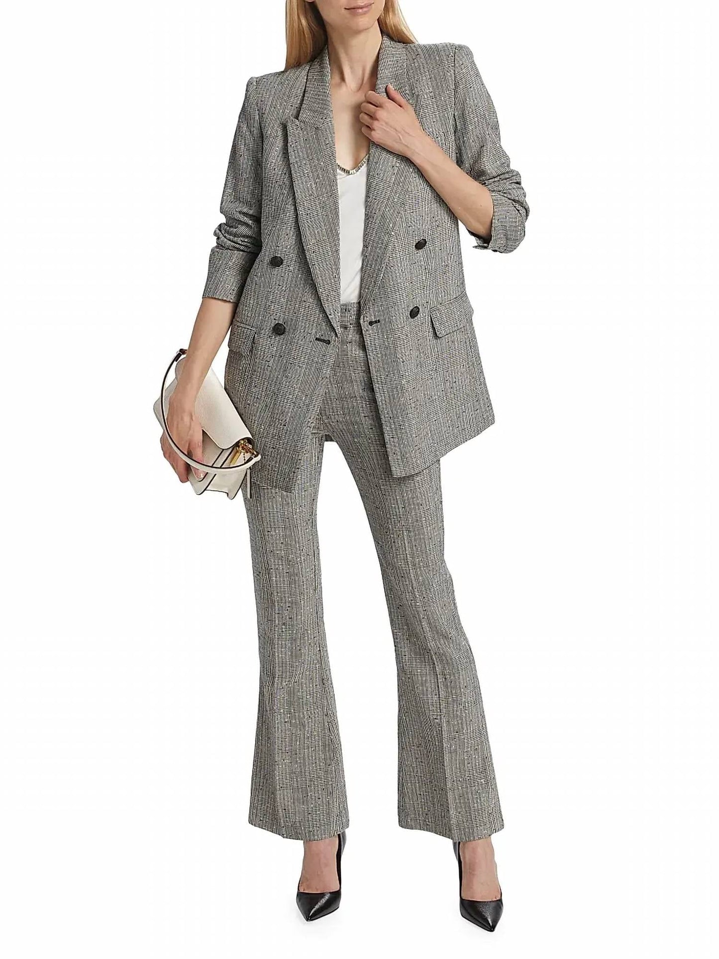 Generation Love - Penelope Oversized Plaid Blazer