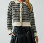 Aaron & Amber - Soft Tweed Cardigan