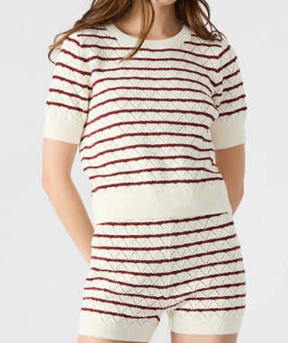 Steve Madden - Norris Short Sleeve Sweater