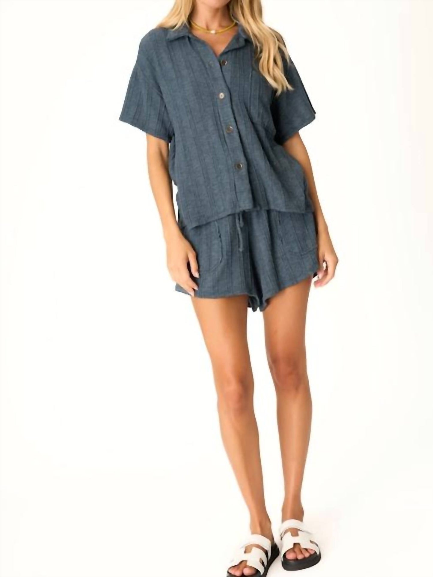 Project Social T - Summer Dreamin' Sweater Rib Short