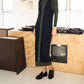 Mima Rosso - Green Knit Colorblock Vest Dress