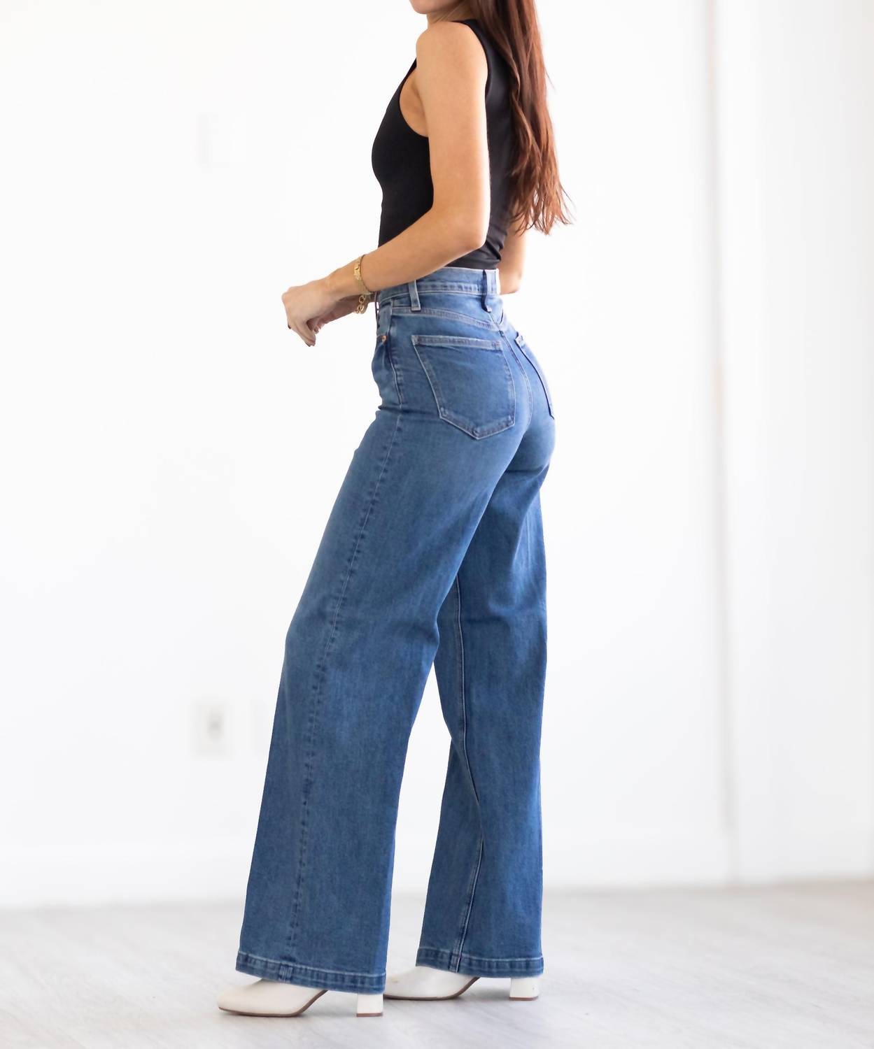 Pistola - Lana High Rise Ultra Wide Leg Jean