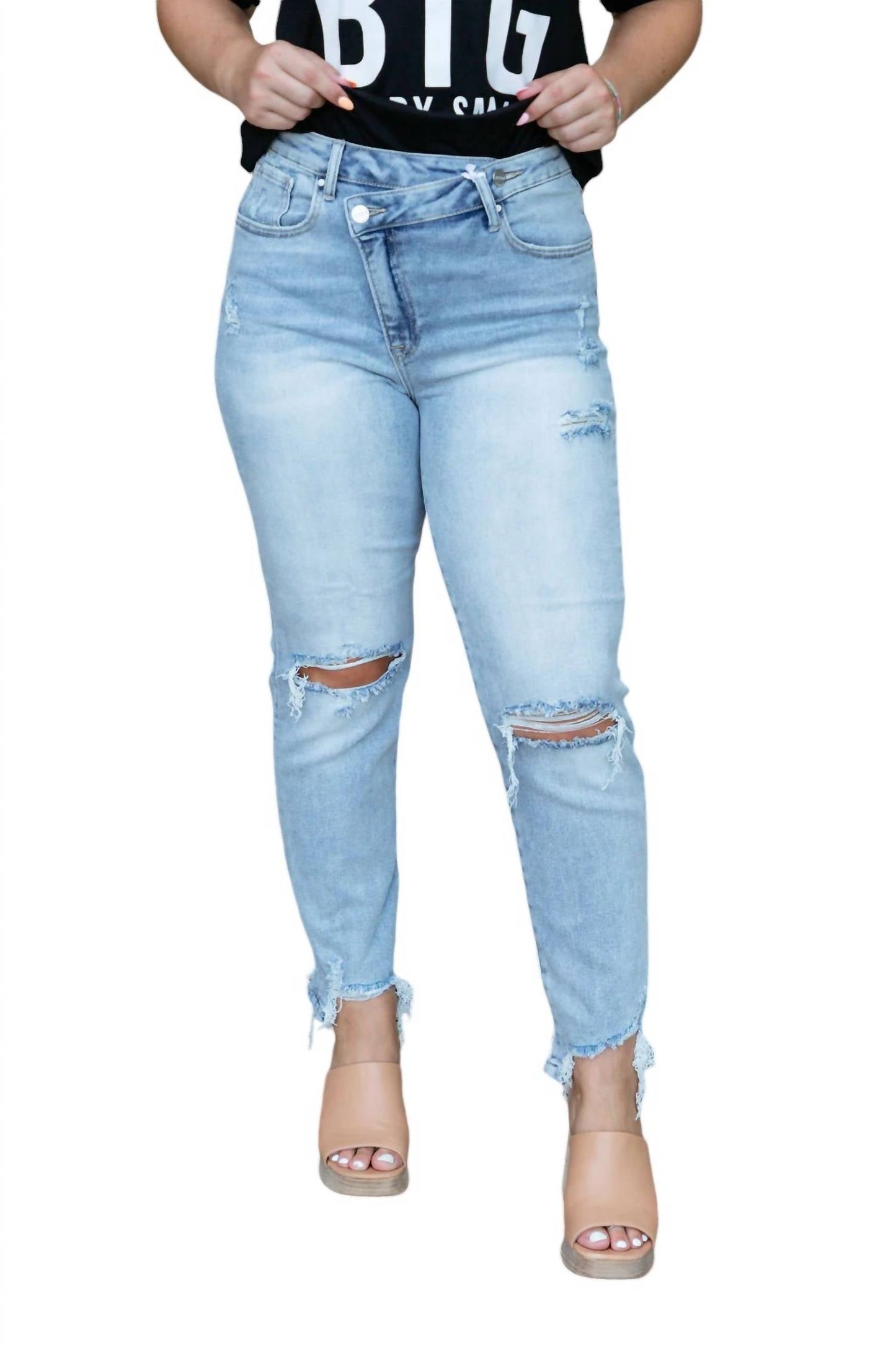 Risen - Crossover Girlfriend Jeans