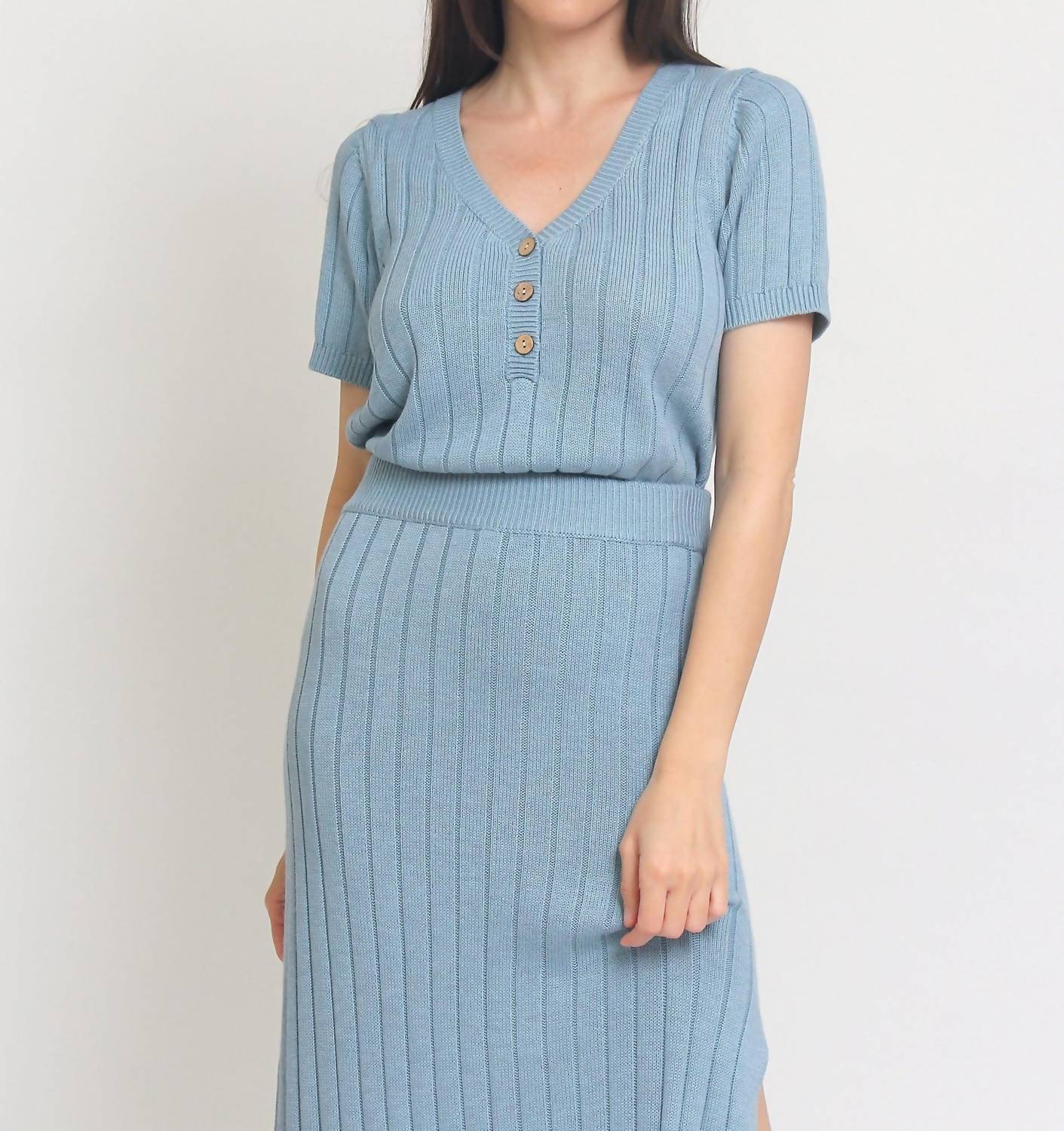 Promesa - Arielle Two Piece Sweater Skirt Set