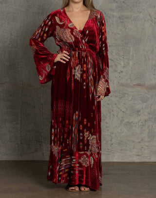 Johnny Was - Feather Burnout Stefani Dress