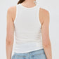 Rabanne - Asymmetric Signature Pierced Tank