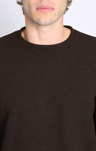 Jachs New York - Wool Blend Soft Long Sleeve Crewneck Sweater