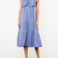 Thml - Striped Flutter Maxi Dress