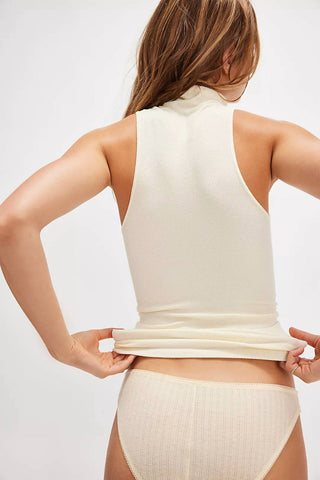 Free People - Always Ready Seamless Turtleneck Tank Top