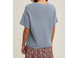 Wishlist - Marie Crochet Sweater Top