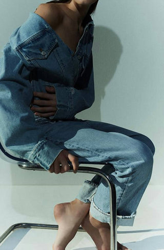 Agolde - Fran Low Slung Straight Jean