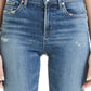 Agolde - Sophie Crop High-rise Skinny Jeans