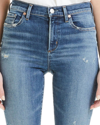 Agolde - Sophie Crop High-rise Skinny Jeans