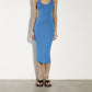 Enza Costa - SILK RIB TANK MIDI DRESS
