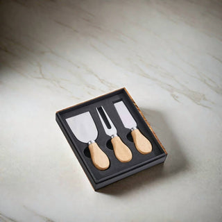 Creative Gifts International - 3-Piece Cheese Knife Set