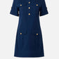 Veronica Beard - Lucca Button Front Mini Dress