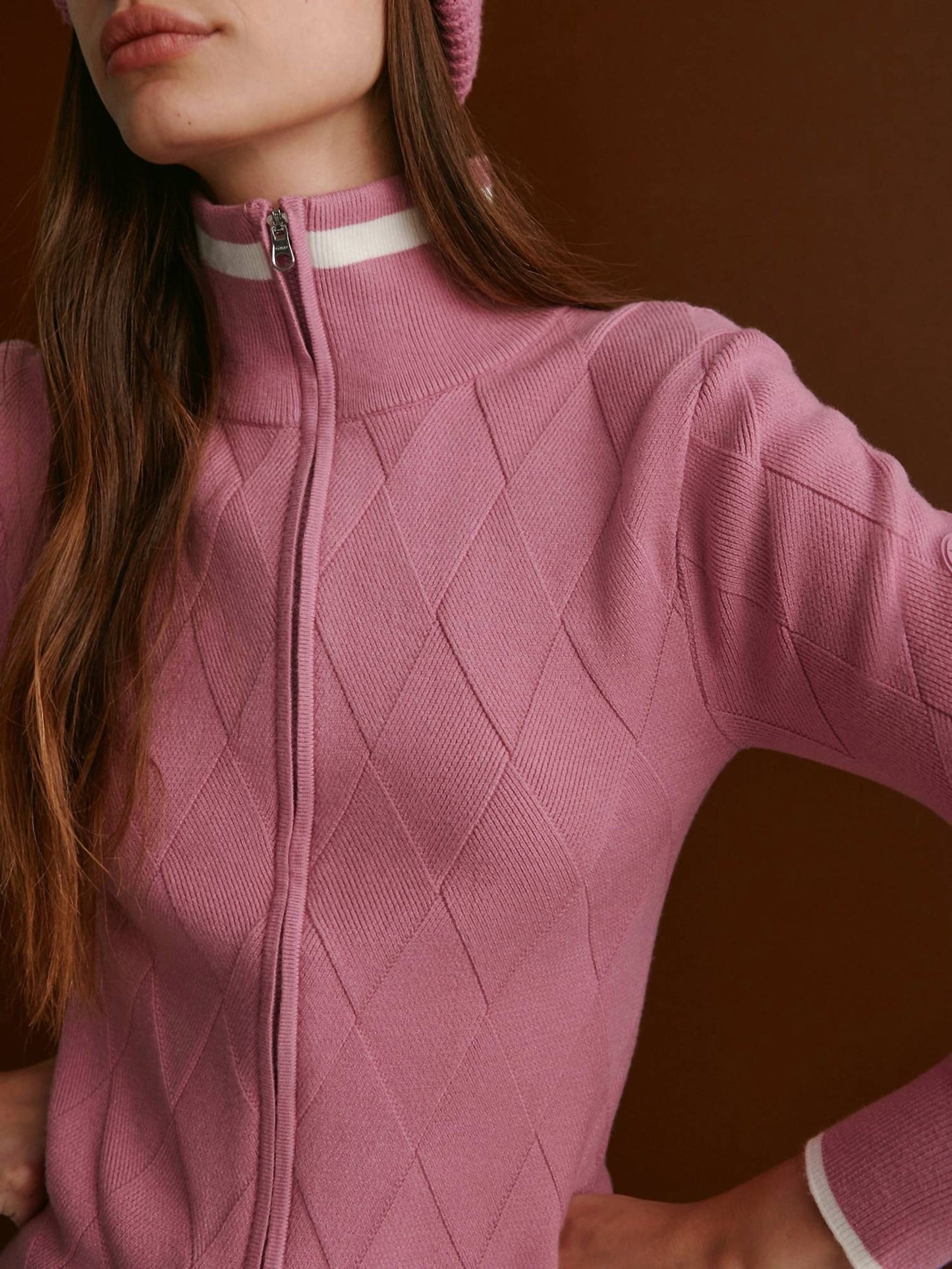 Varley - Barthe Zip Through Knit Jacket