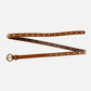 Amsterdam Heritage - Women's Chloe Vintage Studded Skinny Belt