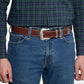 Lejon Leather Goods - Men's Vintage Bison Leather Wild Bill Ii Usa Belt