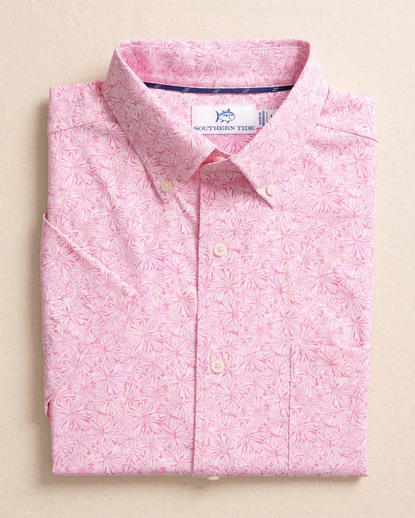 Southern Tide - Bloomz Intercoastal Short Sleeve Sportshirt