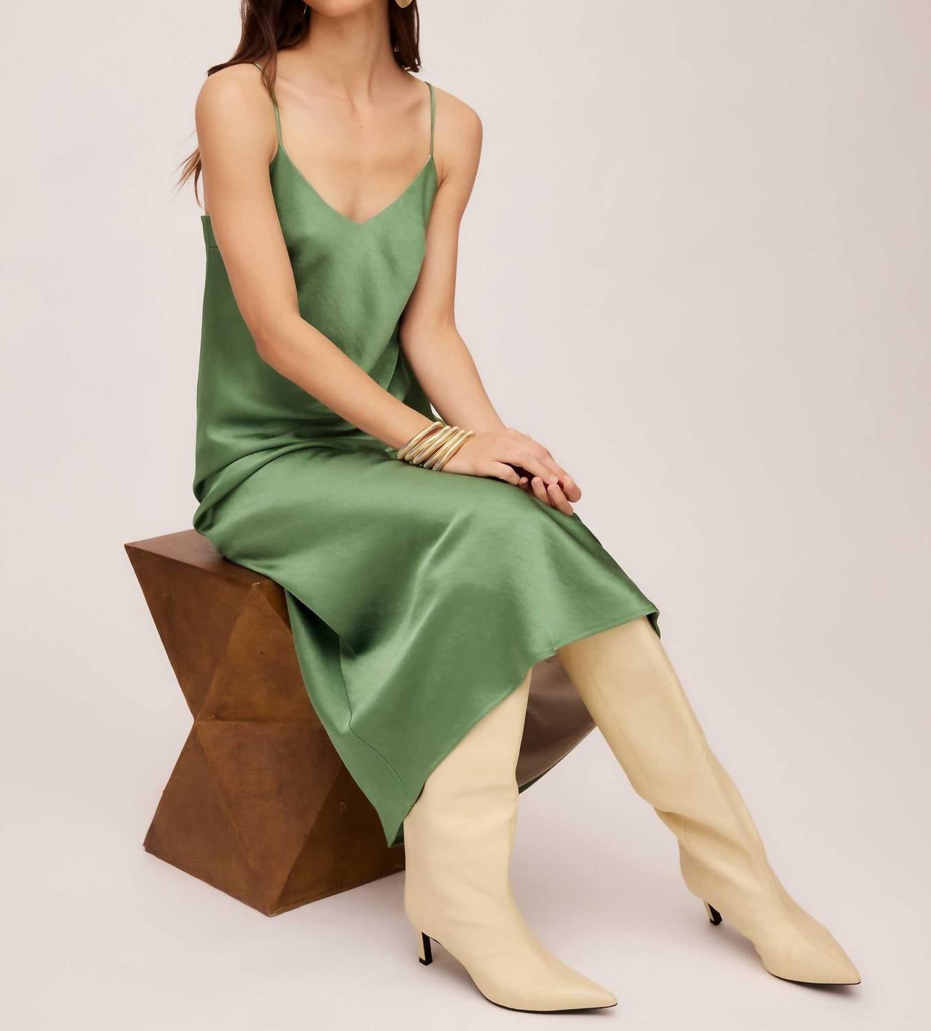 Fifteen Twenty - Bias Slip Midi Dress